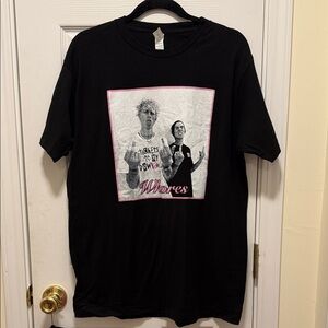Machine Gun Kelly Travis Barker Tickets to My Downfall T-Shirt Black Large